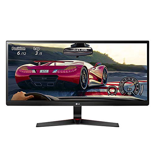 LG 29UM69G Ultrawide - Monitorar jogador, Full HD IPS, Redução de desfoque de movimento de 1 ms, and FreeSync, 29'pol.