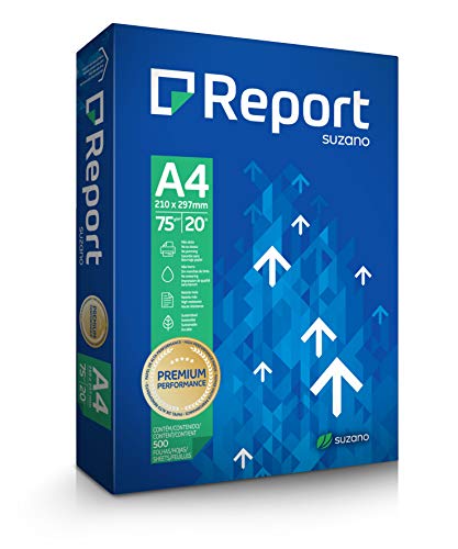 Papel Sulfite Report A4 Branco 75g 500 folhas