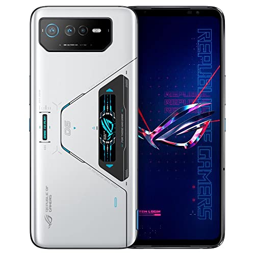 ASUS, Smartphone Gamer ROG Phone 6 Pro AI2201-2D078BR QUALCOMM SNAPDRAGON SM8475 / 18 GB / 512 GB/Android 12 / White/SIM (Nano) / SIM (Nano)