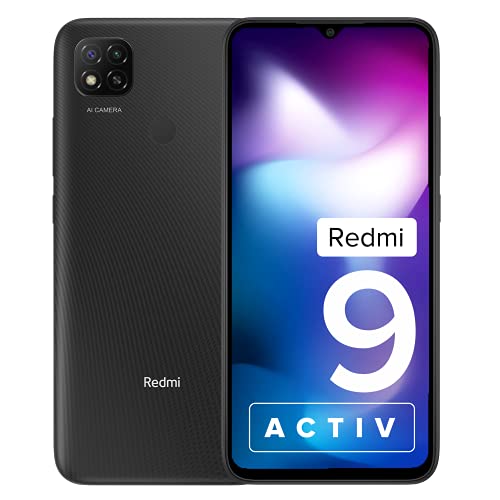 Celular Xiaomi Redmi 9 Activ Dual 6Gb Ram 128Gb - Carbón Black