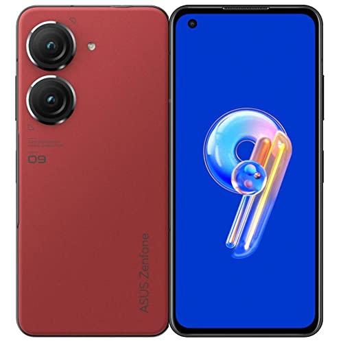 Smartphone Asus Zenfone 9 128gb 5g Octa Core Snapdragon 888+ 8gb 5,92" Câm Dupla + Self 12mp Sun. Red