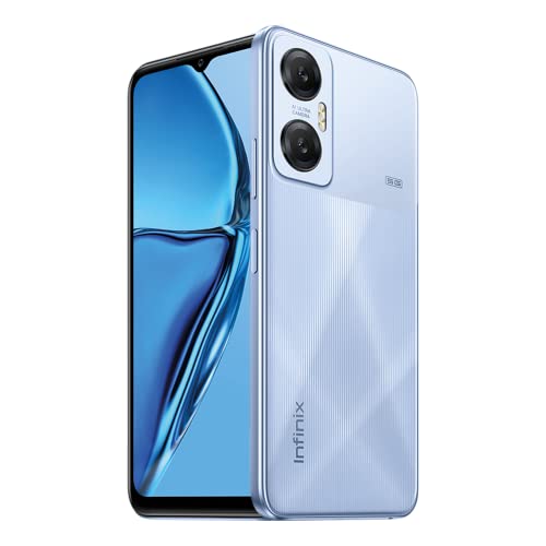 Smartphone INFINIX HOT 20 5G, 128GB, 4GB RAM, Câmera Dupla até 50MP, Bateria de 5000mAh, Tela 6,6” 120Hz, Dual Chip, Azul