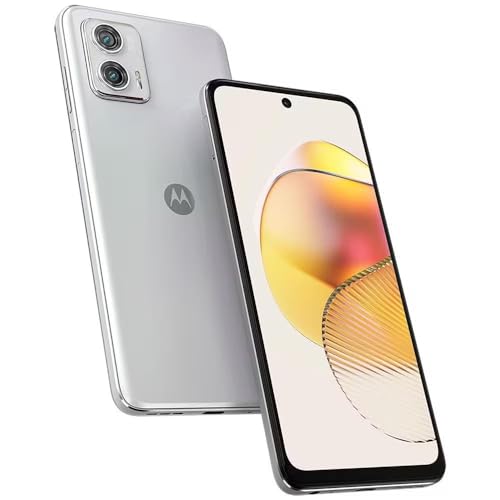 Smartphone Motorola Moto G73 5G 128GB - Branco, RAM 8GB, Câmera 50MP, Selfie 16MP e Tela 6,5"