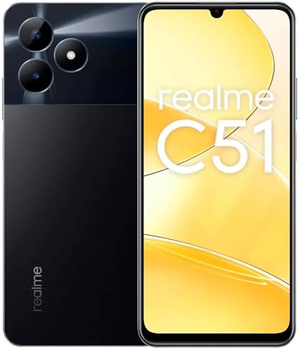 Smartphone Realme C51 Dual Sim LTE 6.74" 4GB/128GB Carbon Black