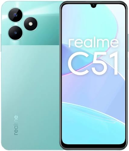 Smartphone Realme C51 Dual Sim LTE 6.74" 4GB/128GB Mint Green