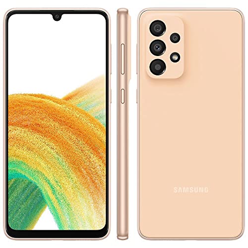 Smartphone Samsung Galaxy A33 128GB 5G - Rosé, Câmera Quadrupla 48MP + Selfie 13MP, RAM 6GB, Tela 6.4"