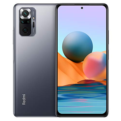 Xiaomi Redmi Note 10 Pro 4G Volte 128 GB + 8 GB desbloqueado de fábrica 6,66 polegadas 64 MP Modo noturno câmera Quad (não Verizon Sprint Boost Cricket) (com pacote de carregador rápido