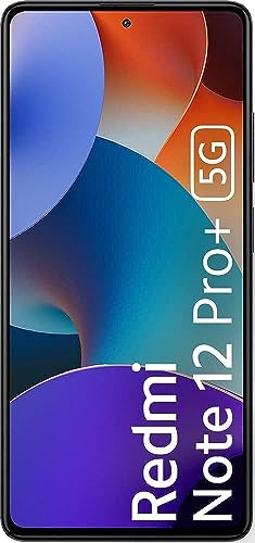 Xiaomi Redmi Note 12 Pro Plus 5G 256GB 8GB RAM Dual SIM Tela 6.6" Câmeras 50MP+8MP+2MP e 16MP - Preto (Índia)