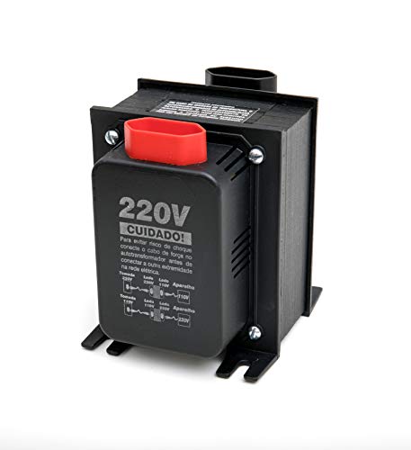 Autotransformador Bivolt (110V/127V para 220V ou 220V para 110V/127V) Tripolar de 750VA Multicraft