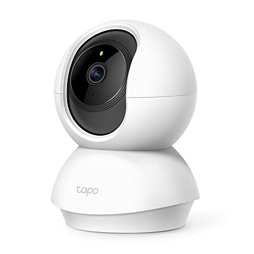 Camera de Segurança Wi-Fi 360º, 1080p Full HD TP-Link Tapo C200, Visão Noturna, Audio de duas vias, Detecção de Movimentos, Trabalha com Alexa, 512G de Armazenamento Local, Armazenamento na Nuvem