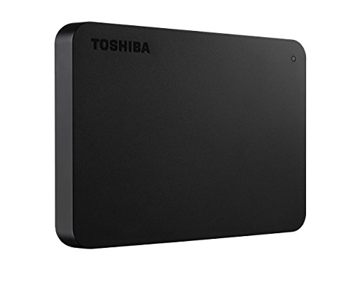 HD Externo Portátil Toshiba Canvio Basics 1TB Preto USB 3.0 - HDTB410XK3AA