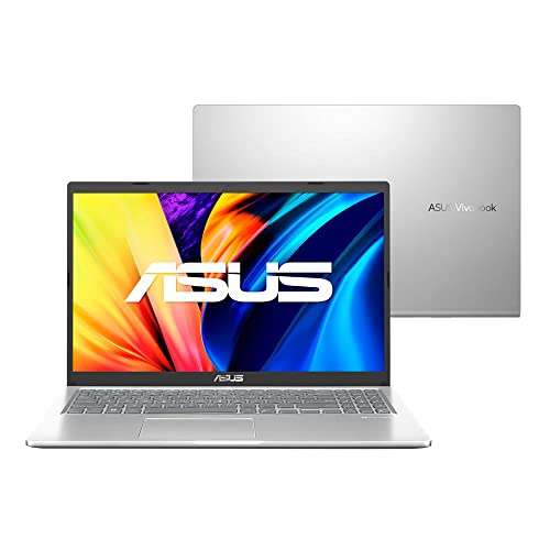 Notebook ASUS Vivobook 15, Intel® UHD Graphics Core i3 1115G4, SSD 512GB, 8GB, WIN 11, 15,60" Led-backlit TFT LCD Anti-glare 1920X1080, Transparent Silver - X1500EA-EJ3667W