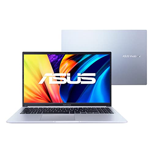 Notebook ASUS Vivobook, AMD Ryzen 5, 8GB, 256GB, Windows 11 Home, Icelight Silver - M1502IA-EJ251W