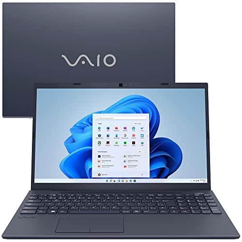 Notebook VAIO FE15, Intel® Core i5 11th, 8GB 512GB SSD, Tela 15,6'' Full HD Antirreflexo, Windows 11 Home - Cinza Grafite -B0211H